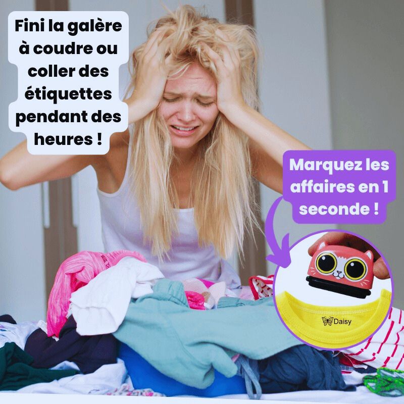 Tampon Kiddo™ - Marquez. Appuyez. C’est étiqueté !