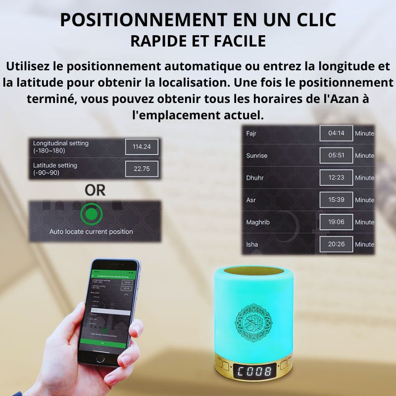 VeilleuseCoran - Sérénité, Spiritualité, Paix
