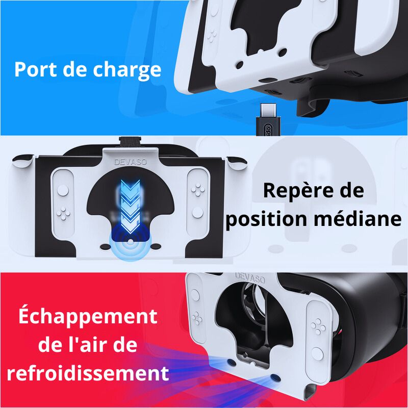 VR Switch Vision - Plongez dans le Futur du Jeu avec Confort et Clarté