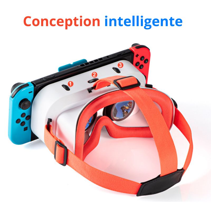 VR Switch Vision - Plongez dans le Futur du Jeu avec Confort et Clarté