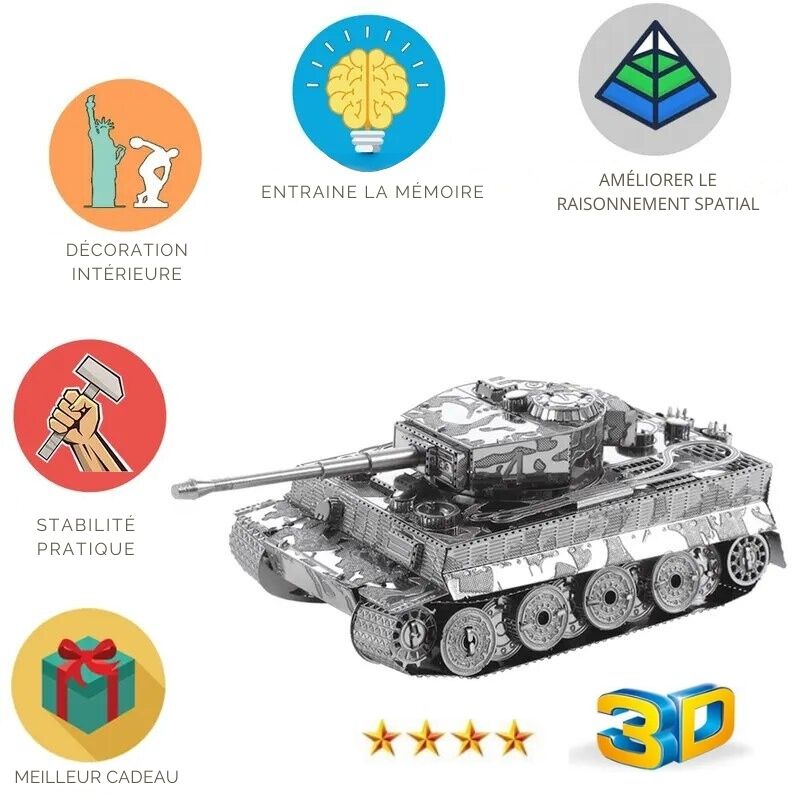 Puzzle 3D | Tank