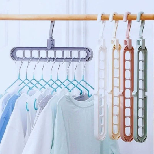 علاقة ملابس سحرية - تنظيم مثالي وتوفير للمساحة