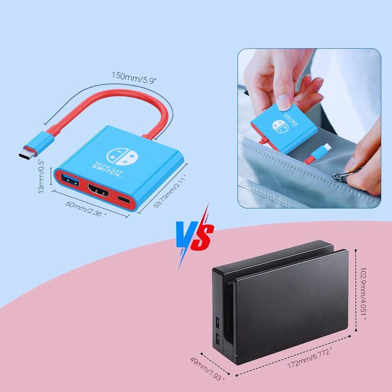 SwitchMaster Pro - L'Adaptateur 3-en-1 qui Élève Votre Jeu