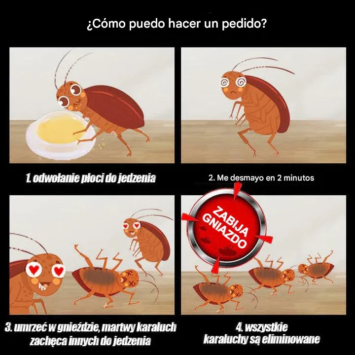 AntiBlattas™ – Elimina infecciones y colonias en días