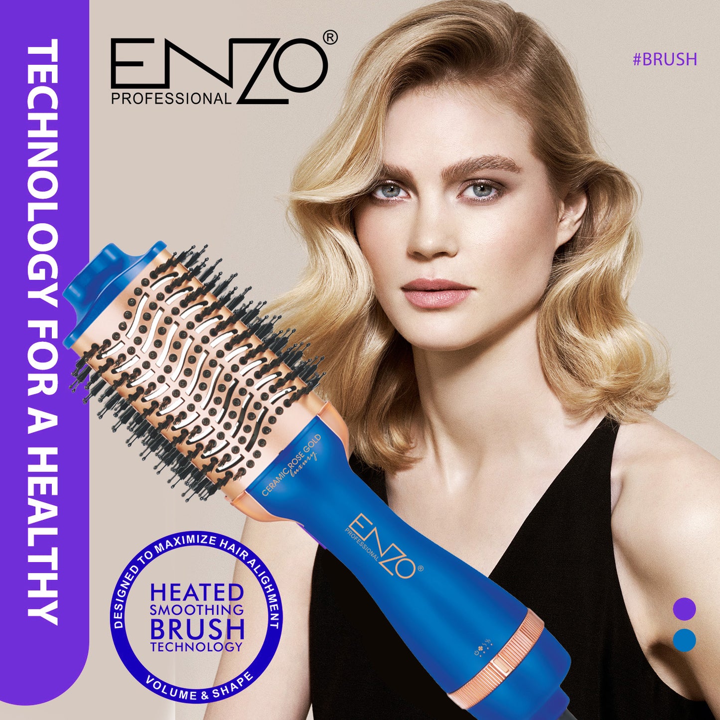 ENZO BRUSH – صالون في يدكِ !