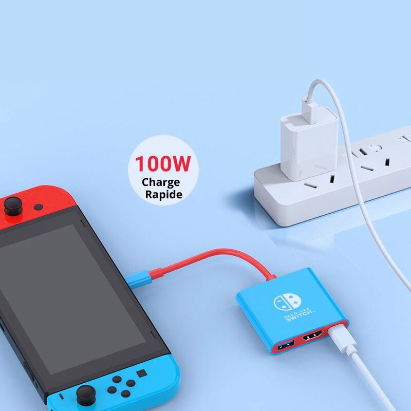 SwitchMaster Pro - L'Adaptateur 3-en-1 qui Élève Votre Jeu