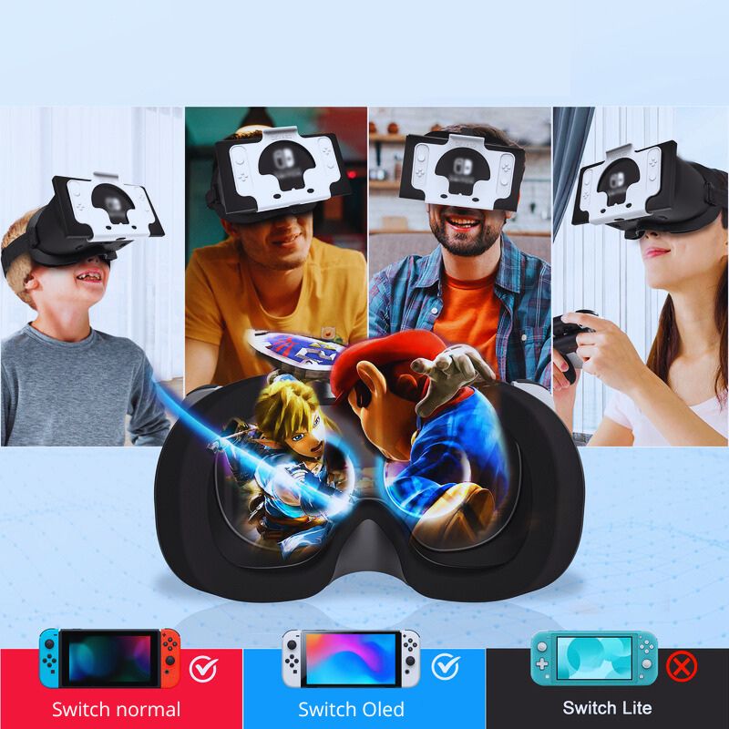 VR Switch Vision - Plongez dans le Futur du Jeu avec Confort et Clarté