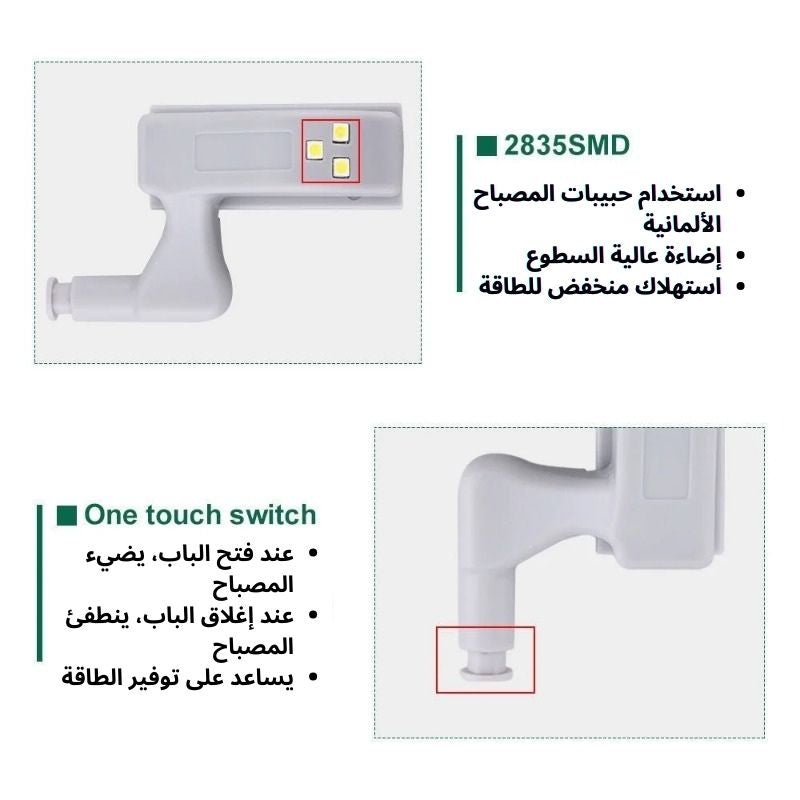 LumiLed™ - إضاءة أوتوماتيكية لأثاثك