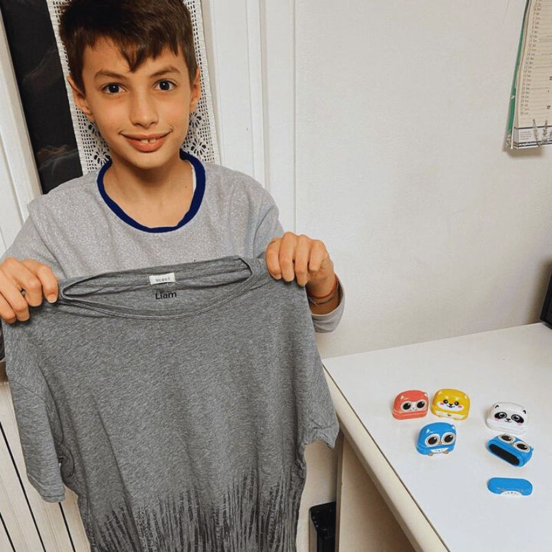Tampon Kiddo™ - Marquez. Appuyez. C’est étiqueté !
