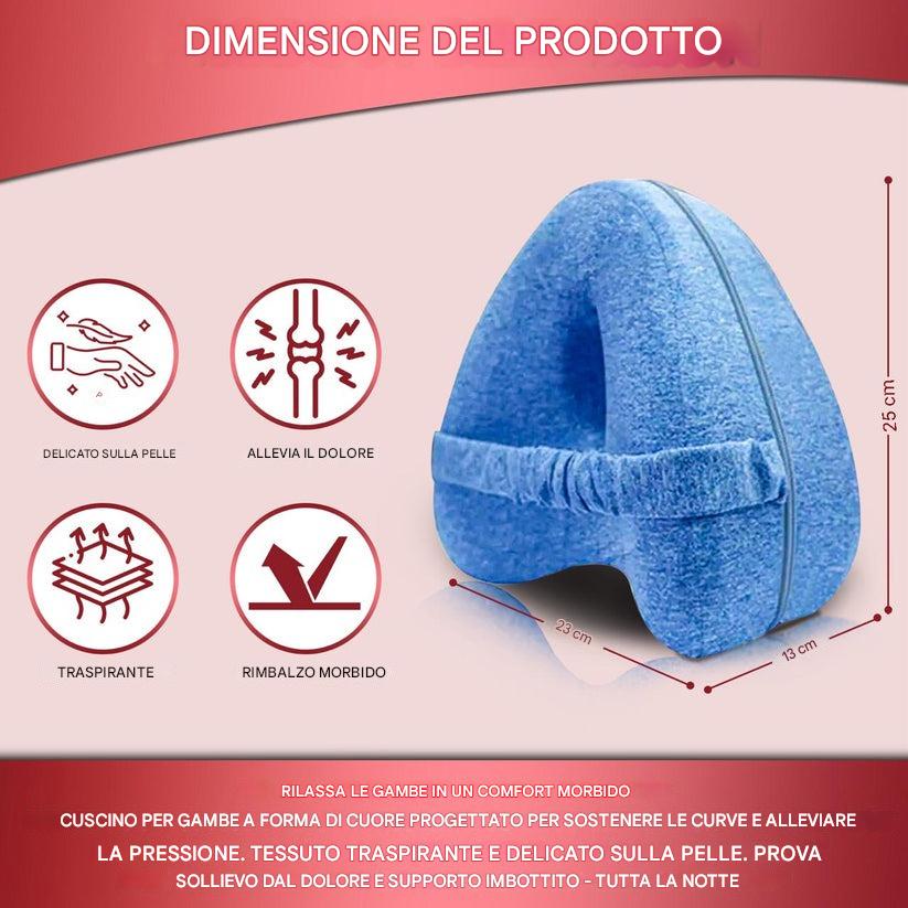 DreamLeg™ – Cuscino Ortopedico per Ginocchia con Schiuma Memory