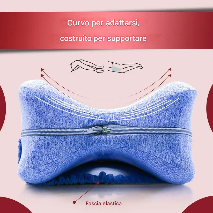 DreamLeg™ – Cuscino Ortopedico per Ginocchia con Schiuma Memory