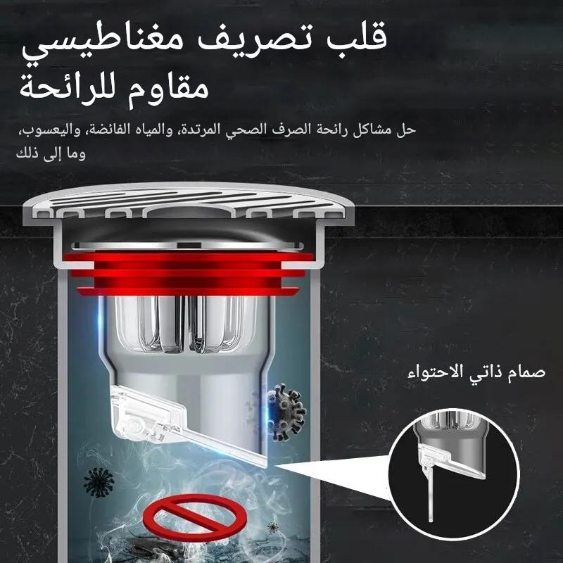 DrainGuard™ – للحماية من الروائح والانسدادات