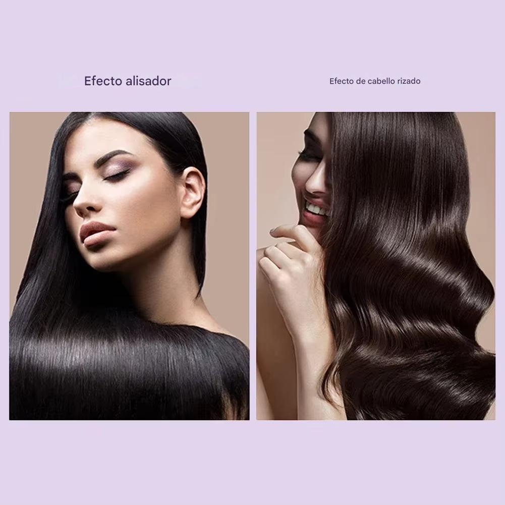 LissiPro™ – Cepillo alisador portátil 2 en 1 para un peinado rápido y sin esfuerzo