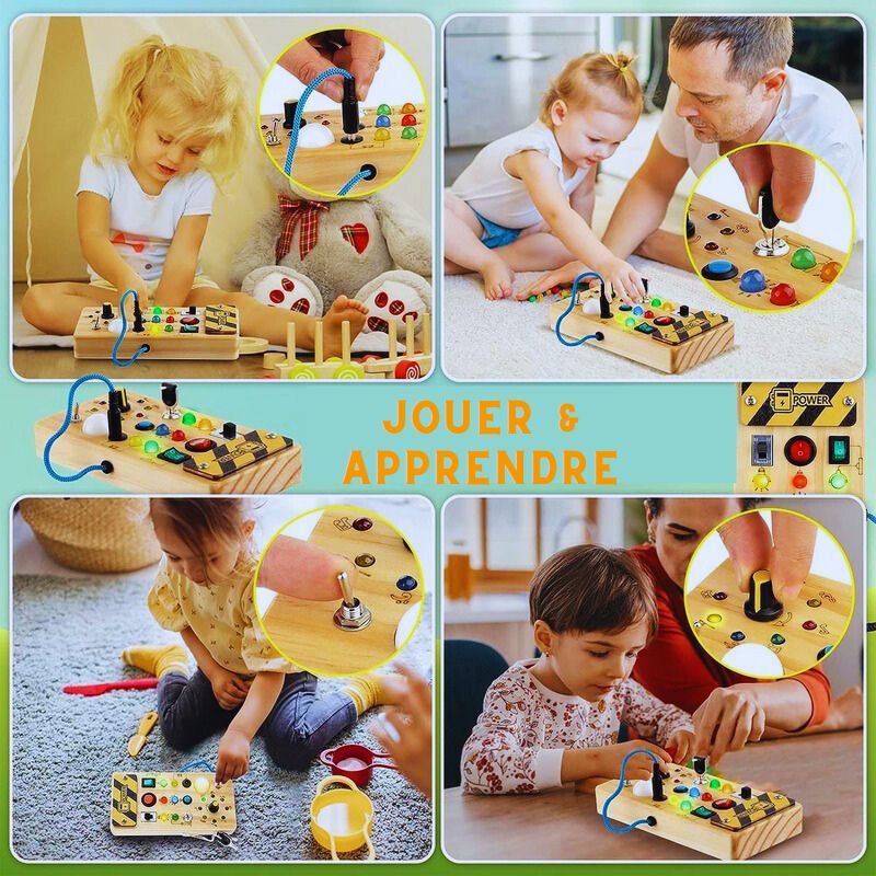 MontessoriPlay Board : Exploration, Apprentissage, Croissance